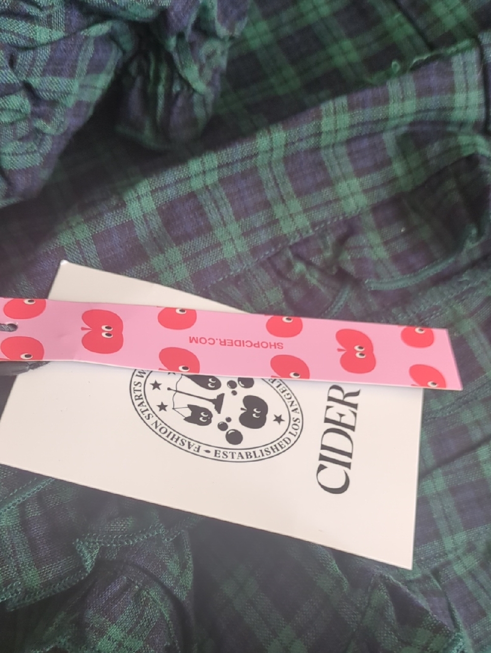 Cider Plaid Set - Picture 7 of 10